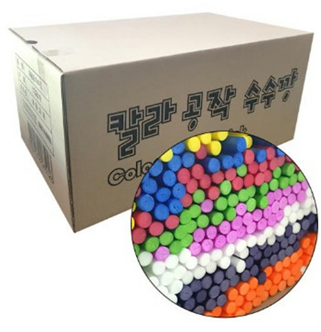 부흥교재 대용량 수수깡 (약320개), 1개, 혼합