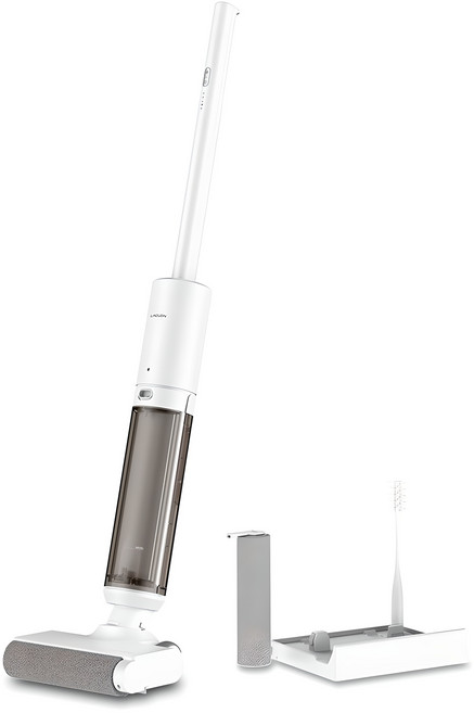 라쿠진 습건식 무선 물걸레 청소기, LCZ2211WT, 화이트
