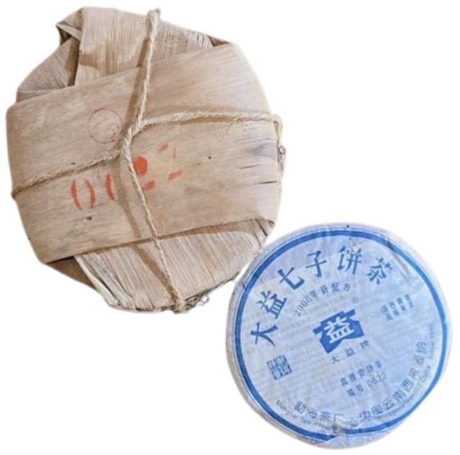 茶韻 普洱茶 2006年大益勐海茶廠0622青餅生茶, 200g, 1個, 1個裝