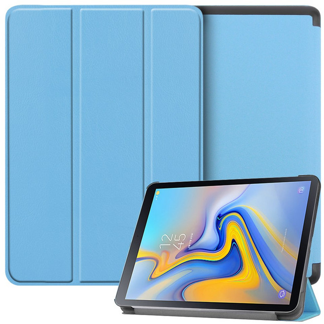 더조은셀러 갤럭시탭A7 10.4 스탠드 커버 케이스 2020 T500 T505, 블루