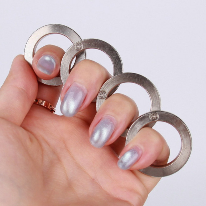 안전용 휴대용 너클 반지