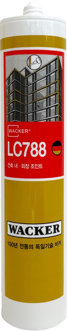 럭키실리콘 LC788 내외장용 건축 외벽 외장조인트 회색, 1개