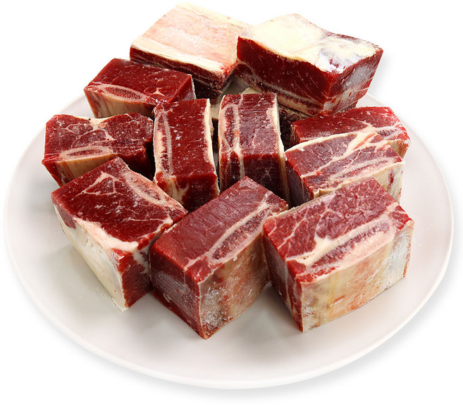 (배터짐) 국내산 소업진살 소배필 (일요일&당일발송), 1개, 수입산 소갈비, 1kg