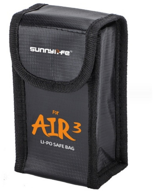 DJI AIR3 電池防爆袋 阻燃保護袋配件, 1個, 1顆裝 電池袋