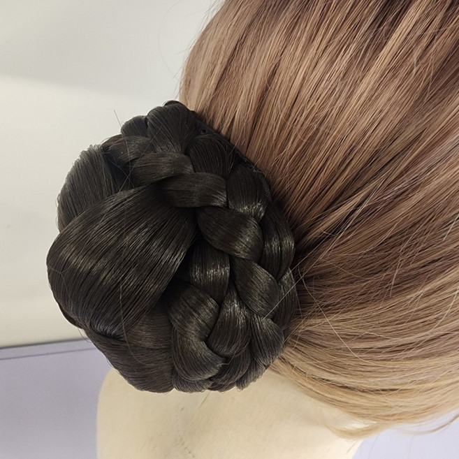 한복머리 가채 쪽머리