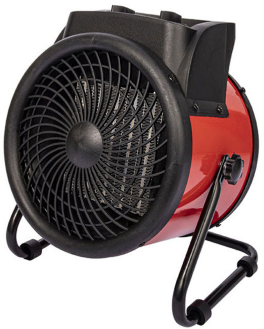 짐머만 공업용 PTC 온풍기 레드 3kw업소용전기온풍기 공업용열풍기 산업용온풍기 공장히터 창고난로, 단품