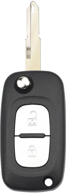 LIXIANG 수정 된 433MHz 플립 원격 키 PCF7946 Renault Vivaro Traffic Master Kangoo Clio Dacia FOB VA2/, 03 2Buttons NE73, 02 3 Piece