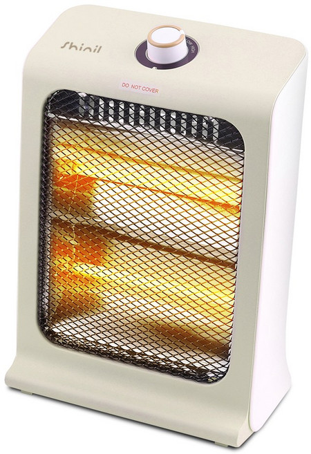 [내일도착] SHINIL 히터 SEH-1450 석영관 2단 미니 전기히터, 없음