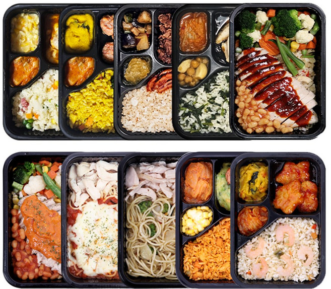 [블랙컨슈머] 다이어트 BEST 10종 간편 냉동 배달 직장인 아침 점심 저염 저당 저지방 운동 식단도시락, 390g, 10개