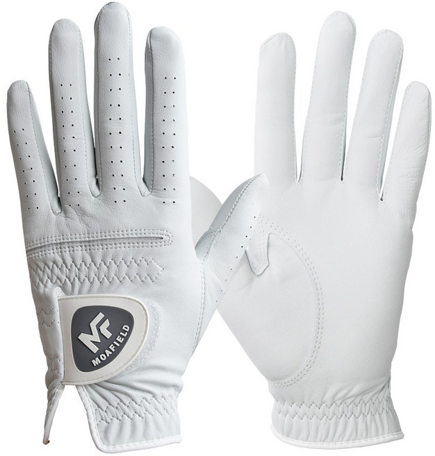 모아필드 천연양피 남성 골프장갑, 선택2 모아필드 천연양피 여성골프장갑