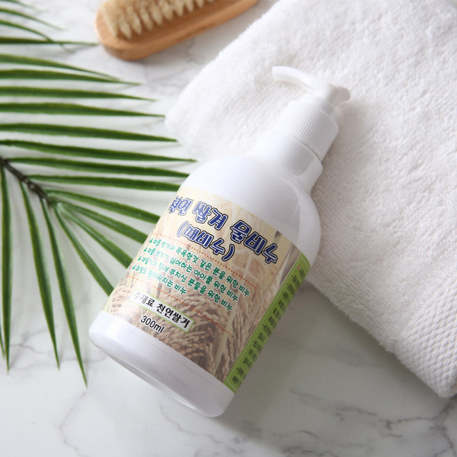 프리덤샵 천연 쌀겨 물비누(때비누) 물비누, 350ml, 1개입