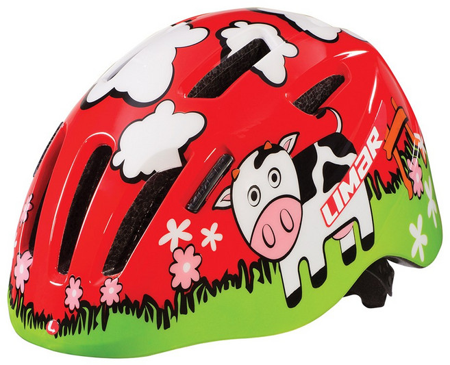리마 224 슈퍼라이트 [Red Grazing] 아시안핏 유아용 어린이 헬멧, 1개