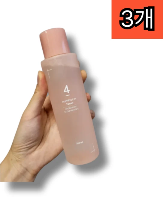 (본사정품) 넘버즈인 4번 메이크업 찰떡 미네랄 토너, 200ml, 3개 - 쿠팡
