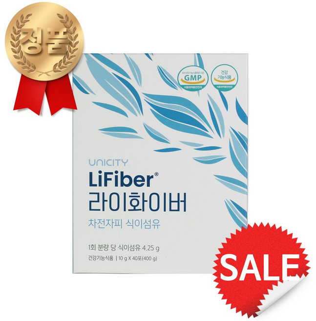 유니시티 라이화이버 (10g x 40포), 400g, 1개