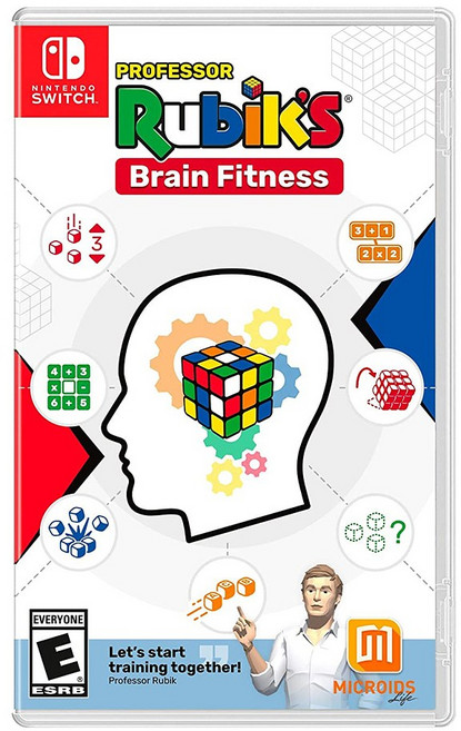 루빅 교수의 브레인 피트니스 닌텐도스위치 (퀴즈 두뇌트레이닝 교육 학습 보드게임)