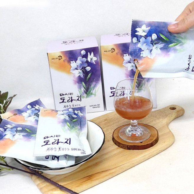 편하게 마시는 참살이 모악골 마시는 도라지 10팩 20팩 30팩, 10개