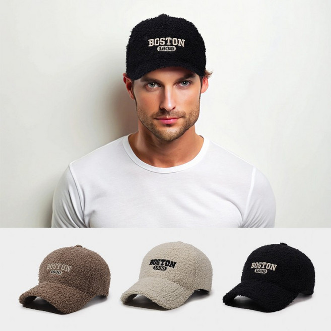 갓스토어 뽀글이 양털 야구모자 볼캡 1+1