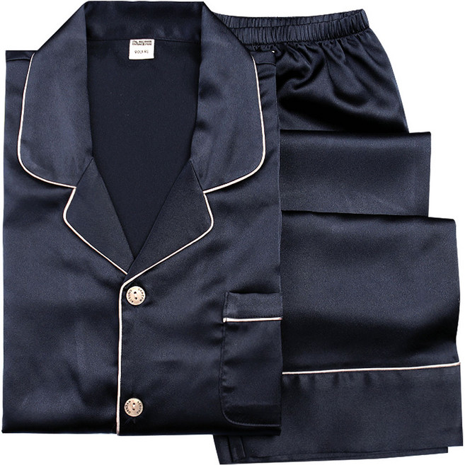 S~3XL 잠옷세트 무지 파자마 실크핏 남녀공용 빅사이즈 홈 원마일웨어 GR