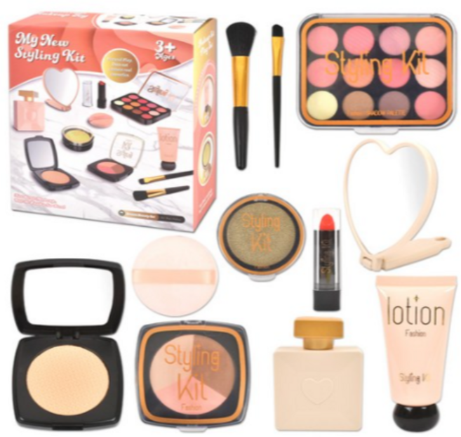 뷰티 스타일링 메이크업 화장품 11종 키트, BLACK, 1세트