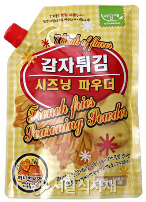 미담채 감자튀김 시즈닝 파우더 허니버터맛, 500g, 1개