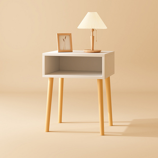 라온프리 모던 심플 침대 협탁, 화이트