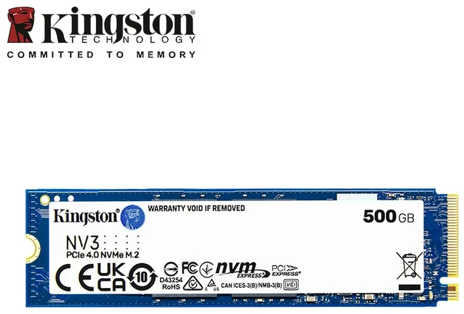 킹스톤 NV3 SSD 1TB 2TB 500GB NVMe PCIe Gen 4.0x4 솔리드 스테이트 드라이브 M.2 2280 내장 SSD nvme m2, 03 500GB
