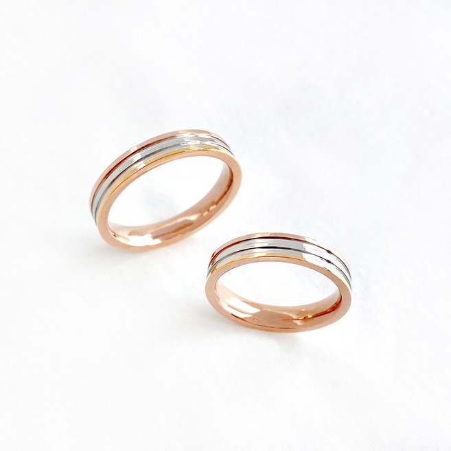 (무료각인) 써지컬 트라이니 반지 학생 커플링 100일 기념일 선물