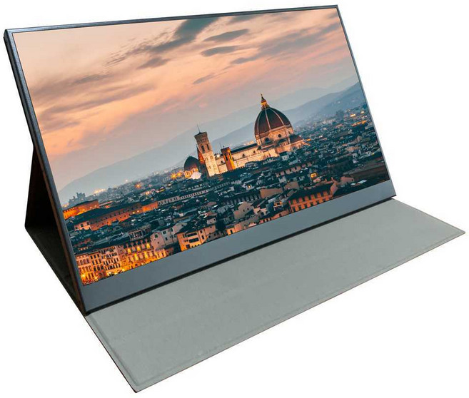 17인치 서브모니터 포터블 디스플레이 터치스크린, 17.3인치 1080P+터치, 43.9cm