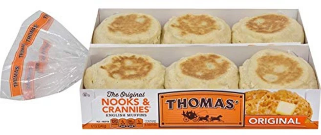 Thomas Original English Muffins - Value Twin Pack, 1, 369g - 쿠팡