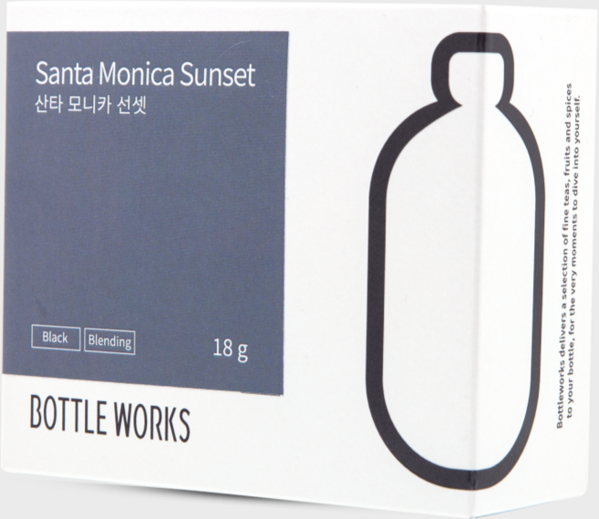 [보틀웍스] 산타모니카선셋 9TB 실론 과일홍차 홀리프 블랙티, 1개, 9개입, 18g