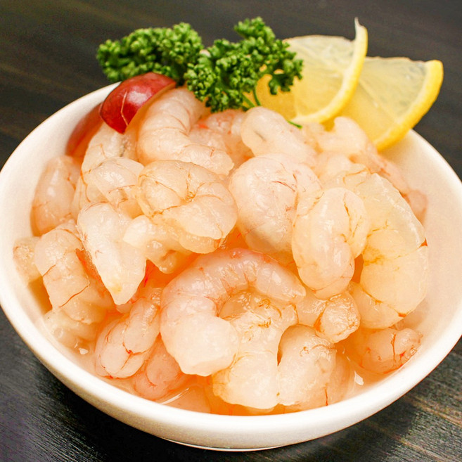 바다받아 홍새우살 자연산 냉동 손질 생새우살 업소용, 1박스, 2kg(200gX10), 100/200