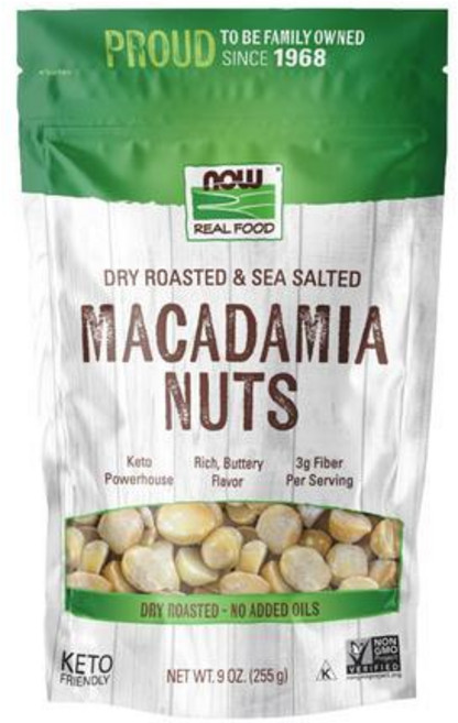 나우 리얼푸드 드라이 로스트 씨솔트 마카다미아 255g, 1개