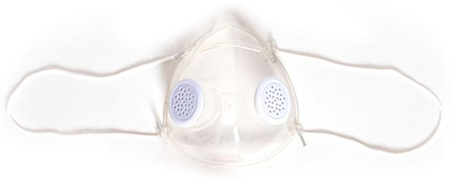 물놀이 겸용 다용도 방수 수영장마스크 스포츠마스크, 투명