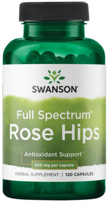 스완슨 로즈 힙 500mg 캡슐, 1개, 120정