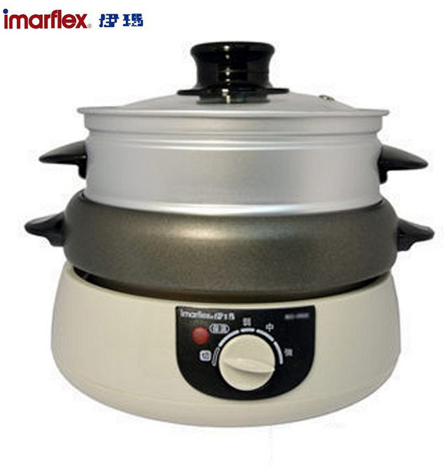 imarflex伊瑪 三合一多功能料理鍋-2人份小火鍋 IEC-0508