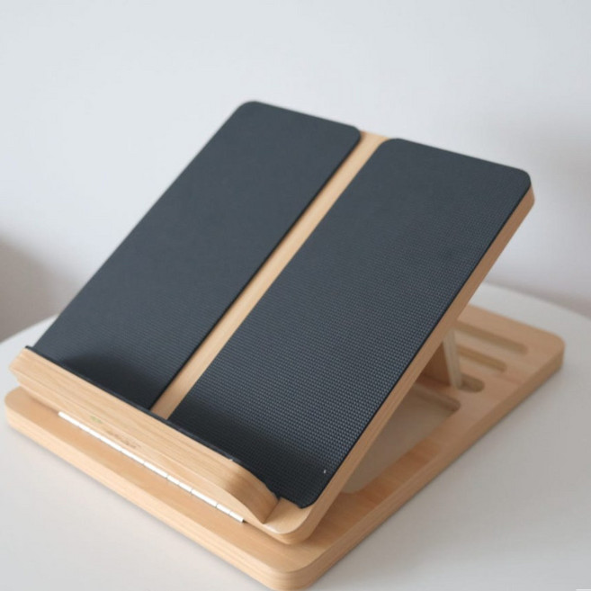 힐스텝 스트레칭보드 종아리 우드 레그릴렉서 발목경사대 아킬레스건 운동기구, Wood Color