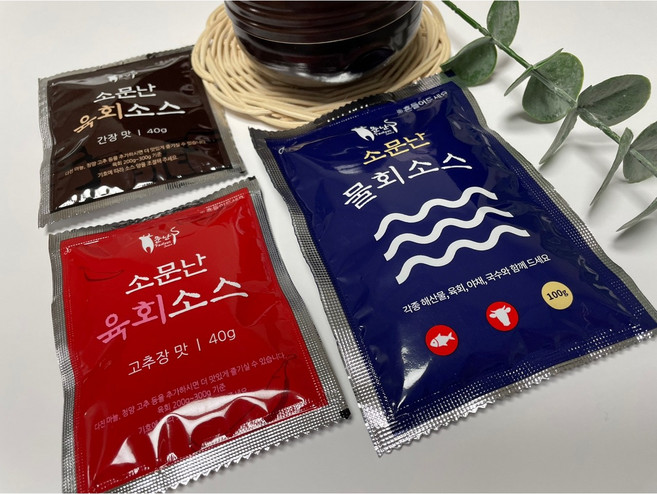 올패드 소문난 시리즈 3종세트 (육회소스 간장맛 고추장맛/ 물회소스), 1개, 1.5L