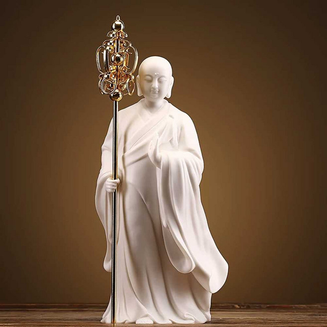 불상 지장보살 호신불 풍수인테리어 공예품 불교 앤틱, B 형