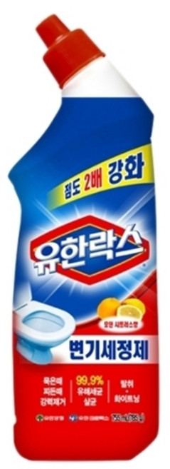 유한양행 유한락스 변기세정제 시트러스향 785g, 1개