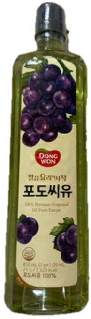 동원 포도씨유, 850ml, 24개