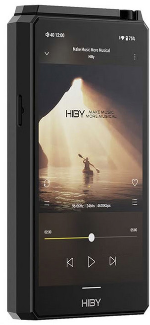 Hiby R6 3세대 무손실 MP3 플레이어, 블랙