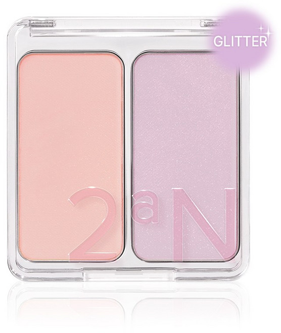 투에이엔 듀얼 치크 9g, 10호 러브 포션, 1개