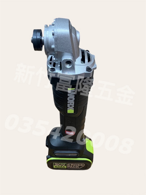 WORX 20V 鋰電無刷平面砂輪機 WU808, 1個, 空機wu808