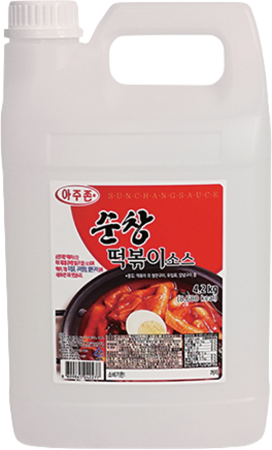 순창우리식품 아주존 떡볶이소스, 1개, 4.2kg