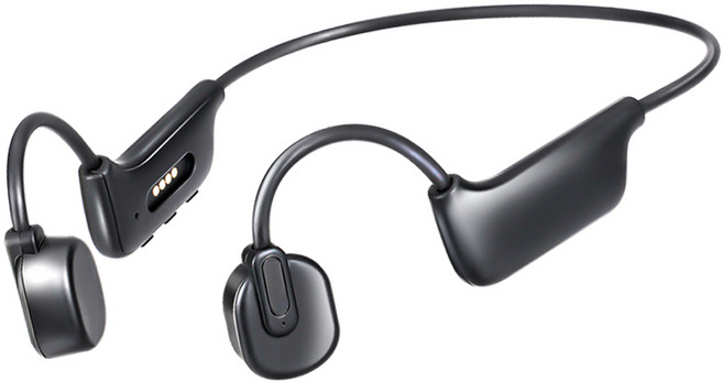 Cosy 갤럭시 S26/S25/S24/S23/S22 플러스 울트라 스포츠 방수 골전도 블루투스 이어폰 무선 귀걸이형 청력보호, 블랙