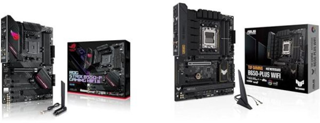 아수스 ROG 스트릭스 B550F 게이밍 WiFi II AMD AM4 3세대 라이젠 ATX 마더보드 TUF B650PLUS 소켓 AM5 LGA 1718 7000, B550-F Gaming WiFi II (V2) + W, 1개
