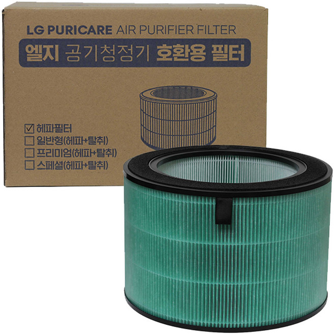 엘지 LG 퓨리케어360 헤파필터+탈취필터 세트 공기청정기호환필터, 1개, LG 360 기본형