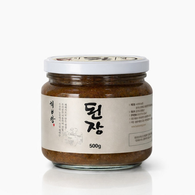 해바랑 수진원 전통 재래식 된장 500g, 1개