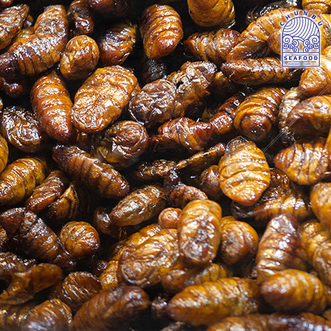 냉동 번데기 고단백 저칼로리 간식 술안주 주전부리 번데기탕 볶음, 500g, 1개