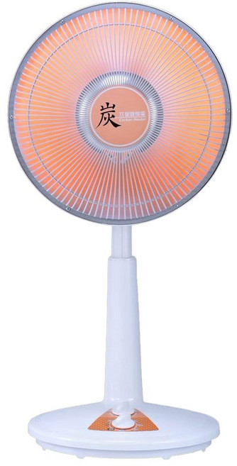 雙星 14吋定時碳素電暖器(TS-1431) 台灣製 桌立兩用 可擺頭